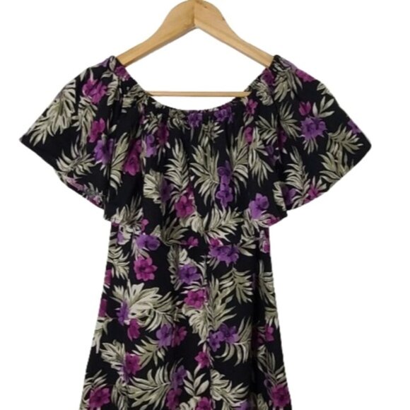 REFORMATION Nashville Off The Shoulder Floral Mini Dress in Lenai Womens Size XS - Picture 7 of 15